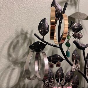 vintage Forever 21 hoops set